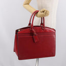 LOUIS VUITTON Epi Riviera Hand Bag Red M48187 LV Auth BA10352-23