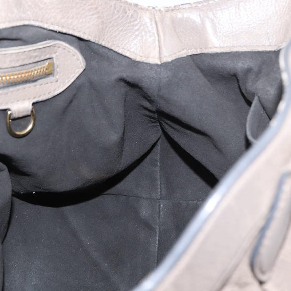 LOUIS VUITTON Mahina Shiels PM Handtas Leer Opaal M93084 LV Auth BA10353