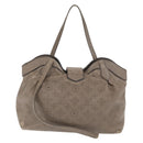 LOUIS VUITTON Mahina Shiels PM Handtas Leer Opaal M93084 LV Auth BA10353-2