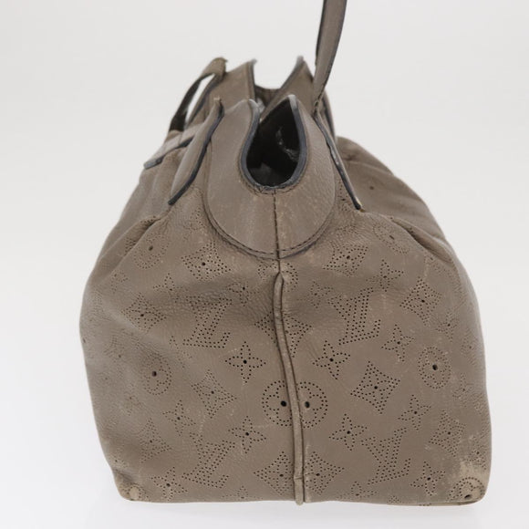 LOUIS VUITTON Mahina Shiels PM Handtas Leer Opaal M93084 LV Auth BA10353