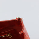 LOUIS VUITTON Monogram Vernis Wilshire PM Bag Orenge Sunset M93644 Auth BA10354-15