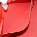 LOUIS VUITTON Monogram Vernis Wilshire PM Bag Orenge Sunset M93644 Auth BA10354-25