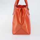 LOUIS VUITTON Monogram Vernis Wilshire PM Bag Orenge Sunset M93644 Auth BA10354-4