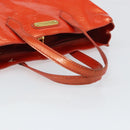 LOUIS VUITTON Monogram Vernis Wilshire PM Bag Orenge Sunset M93644 Auth BA10354-7