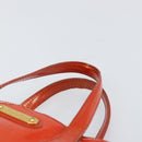 LOUIS VUITTON Monogram Vernis Wilshire PM Bag Orenge Sunset M93644 Auth BA10354-8