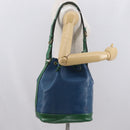 LOUIS VUITTON Epi Noe Shoulder Bag Bicolor Green Blue M44044 LV Auth BA10355-20