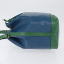 LOUIS VUITTON Epi Noe Shoulder Bag Bicolor Green Blue M44044 LV Auth BA10355-4