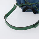 LOUIS VUITTON Epi Noe Shoulder Bag Bicolor Green Blue M44044 LV Auth BA10355-7