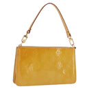 LOUIS VUITTON Vernis Lexington Accessory Pouch Beige M91010 LV Auth BA10359-1