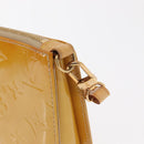 LOUIS VUITTON Vernis Lexington Accessory Pouch Beige M91010 LV Auth BA10359-10