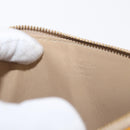 LOUIS VUITTON Vernis Lexington Accessory Pouch Beige M91010 LV Auth BA10359-18