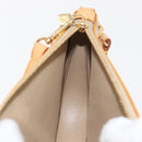 LOUIS VUITTON Vernis Lexington Accessory Pouch Beige M91010 LV Auth BA10359-20