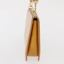 LOUIS VUITTON Vernis Lexington Accessory Pouch Beige M91010 LV Auth BA10359-4