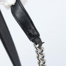 Stella MacCartney Hand Bag Leather 2way Black Silver Auth BA10361-8