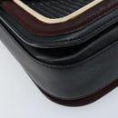 Stella MacCartney Hand Bag Leather 2way Black Silver Auth BA10361-17