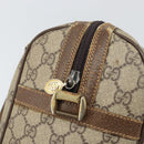 GUCCI GG Supreme Web Sherry Line Bag PVC Beige 002 115 6697 4023 Auth BA10364-15
