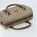 GUCCI GG Supreme Web Sherry Line Bag PVC Beige 002 115 6697 4023 Auth BA10364-6