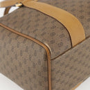 GUCCI Micro GG Supreme Hand Bag PVC Beige Gold 000 40 0207 Auth BA10367-14