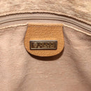 GUCCI Micro GG Supreme Hand Bag PVC Beige Gold 000 40 0207 Auth BA10367-17