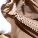 GUCCI Micro GG Supreme Hand Bag PVC Beige Gold 000 40 0207 Auth BA10367-23