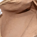GUCCI Micro GG Supreme Hand Bag PVC Beige Gold 000 40 0207 Auth BA10367-25