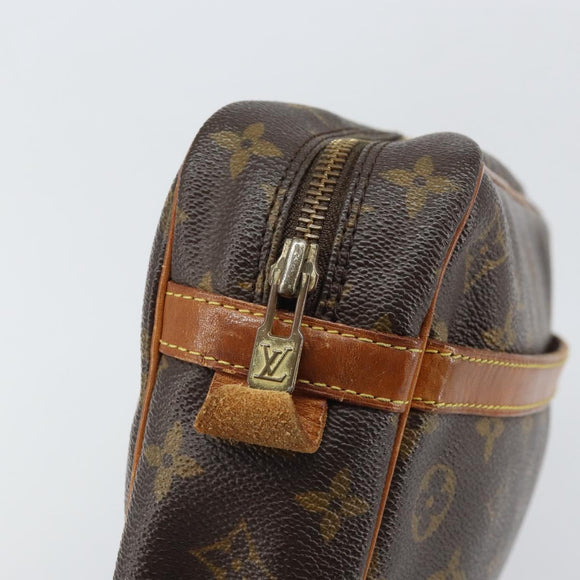 LOUIS VUITTON Monogram Compiegne 28 Clutch Bag M51845 LV Auth BA10368