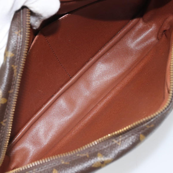 LOUIS VUITTON Monogram Compiegne 28 Clutch Bag M51845 LV Auth BA10368