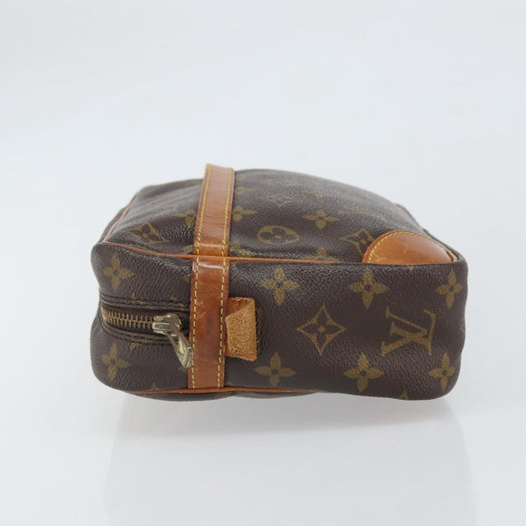 LOUIS VUITTON Monogram Compiegne 28 Clutch Bag M51845 LV Auth BA10368