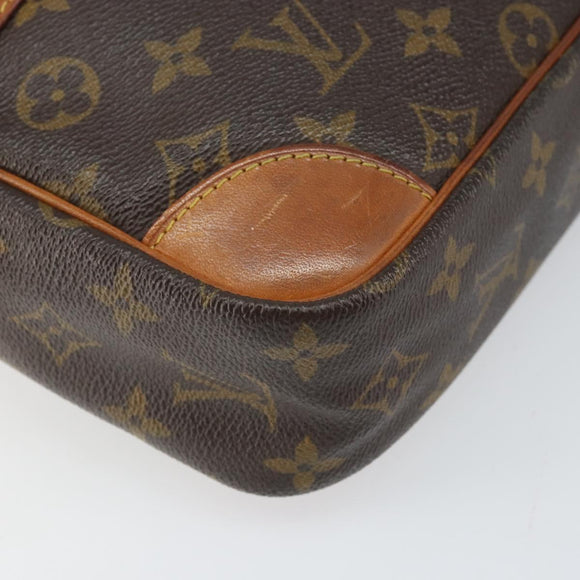 LOUIS VUITTON Monogram Compiegne 28 Clutch Bag M51845 LV Auth BA10368
