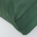 PRADA Tote Bag Nylon Green Auth BA10373-15
