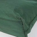 PRADA Tote Bag Nylon Green Auth BA10373-16