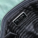 PRADA Tote Bag Nylon Green Auth BA10373-18