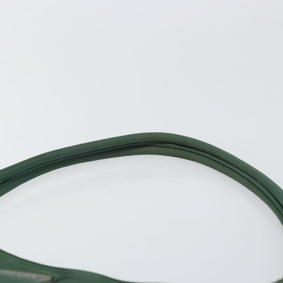 PRADA Tote Bag Nylon Green Auth BA10373