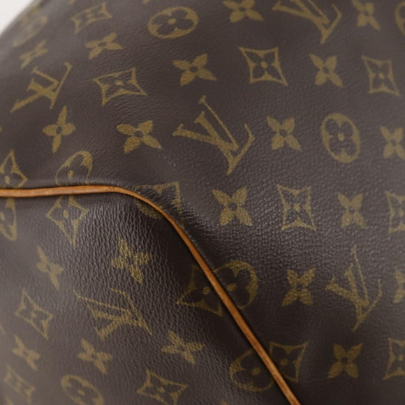 LOUIS VUITTON Monogram Keepall 55 Boston Bag M41424 LV Auth BA10377