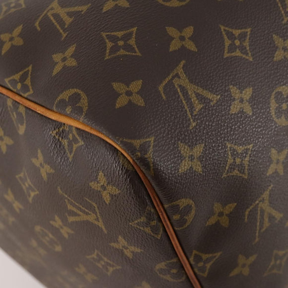 LOUIS VUITTON Monogram Keepall 55 Boston Bag M41424 LV Auth BA10377