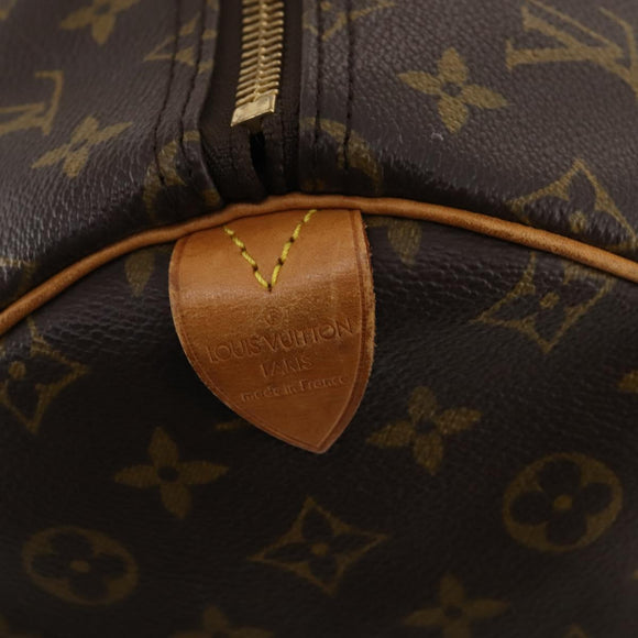 LOUIS VUITTON Monogram Keepall 55 Boston Bag M41424 LV Auth BA10377