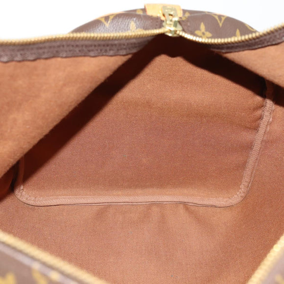 LOUIS VUITTON Monogram Keepall 55 Boston Bag M41424 LV Auth BA10377