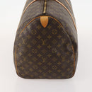 LOUIS VUITTON Monogram Keepall 55 Boston Bag M41424 LV Auth BA10377-3