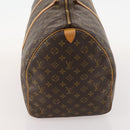 LOUIS VUITTON Monogram Keepall 55 Boston Bag M41424 LV Auth BA10377-4