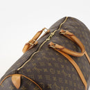 LOUIS VUITTON Monogram Keepall 55 Boston Bag M41424 LV Auth BA10377-6