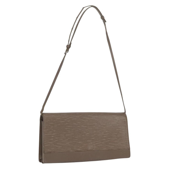 LOUIS VUITTON Epi Honfleur Clutch Bag Lilac M5273B LV Auth BA10378