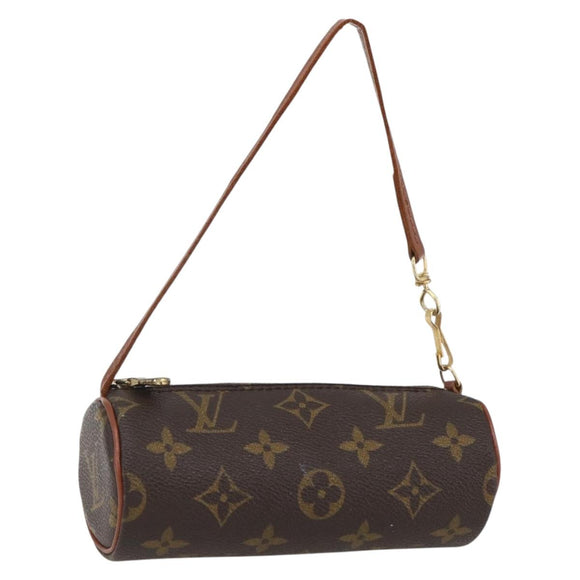 LOUIS VUITTON Monogram Papillon Täschchen LV Auth BA10382