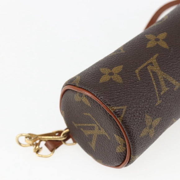 LOUIS VUITTON Monogram Papillon Täschchen LV Auth BA10382