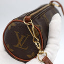 LOUIS VUITTON Monogram Papillon Täschchen LV Auth BA10382-9