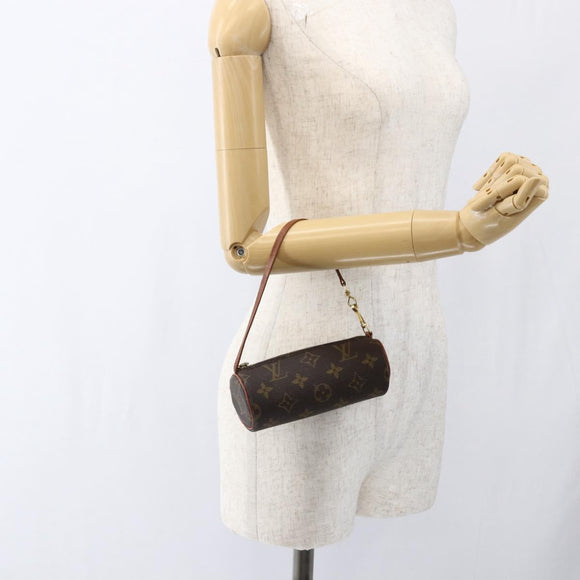 LOUIS VUITTON Monogram Papillon Täschchen LV Auth BA10382