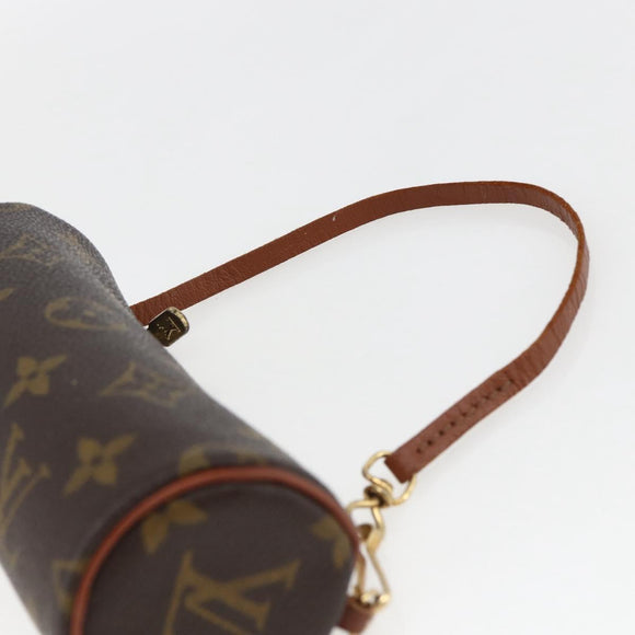 LOUIS VUITTON Monogram Papillon Täschchen LV Auth BA10382