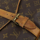LOUIS VUITTON Monogram Saumur 35 Shoulder Bag M42254 LV Auth BA10390-21
