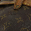 LOUIS VUITTON Monogram Saumur 35 Shoulder Bag M42254 LV Auth BA10390-7
