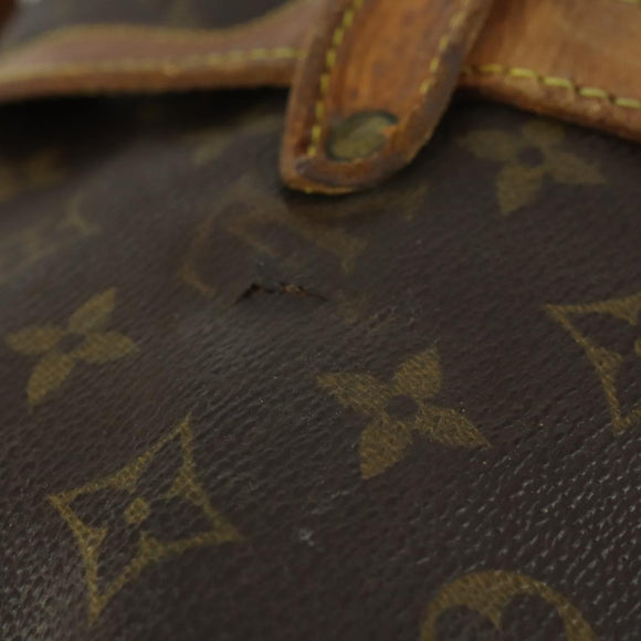 LOUIS VUITTON Monogram Saumur 35 Shoulder Bag M42254 LV Auth BA10390