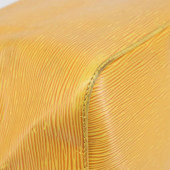 LOUIS VUITTON Epi Petit Noe Shoulder Bag Yellow M44109 LV Auth BA10392